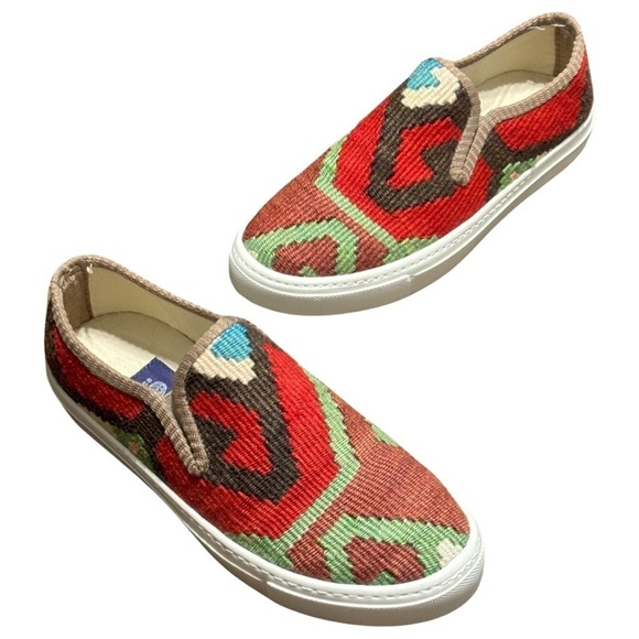 RES IPSA WOMENS KILIM SNEAKER SIZE 7 like new - Picture 1 of 12